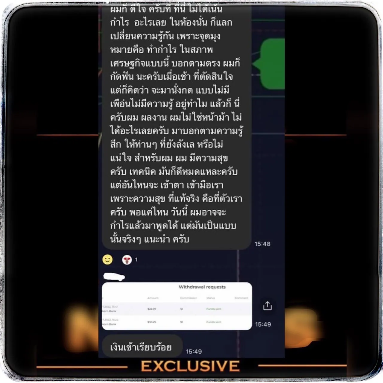 จุดมุ่งหมายคือการทำกำไร